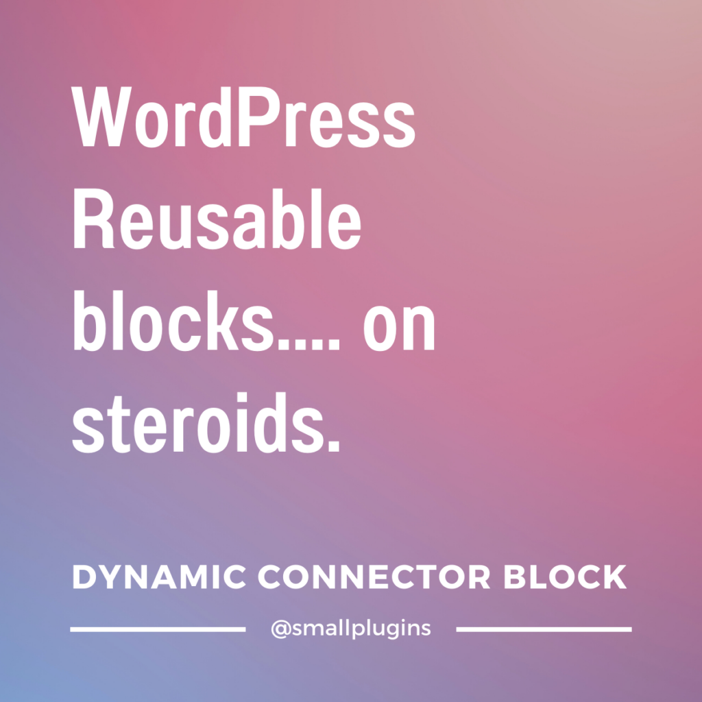 dynamic connector block